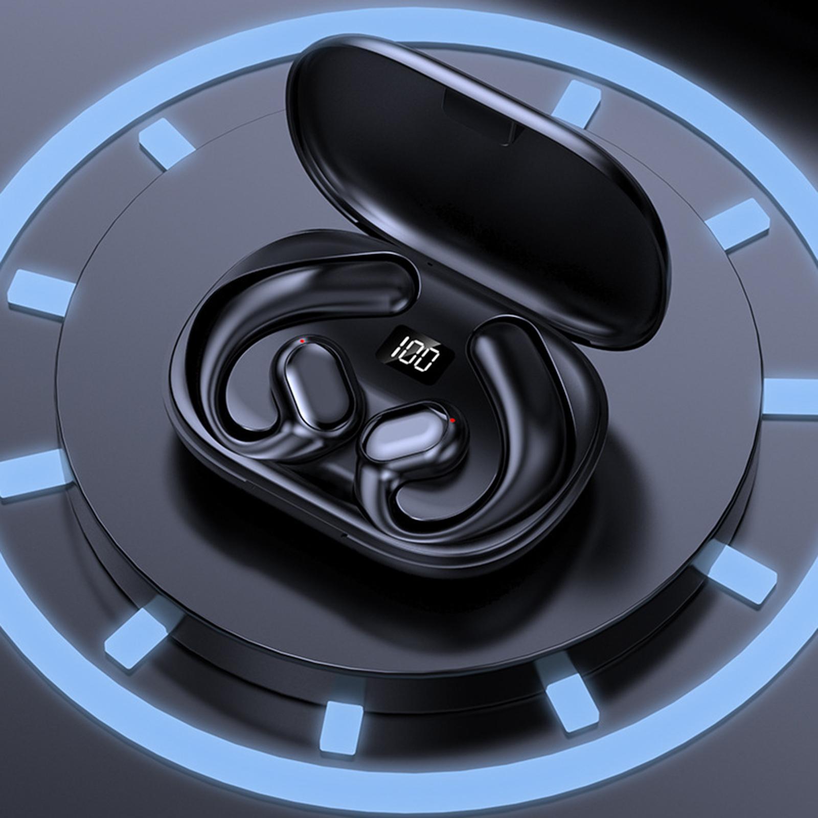 Wireless Earbuds LED Display Bluetooth Headphones for Cycling Office Workout