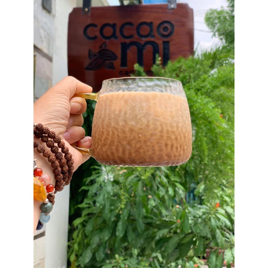 Bột ca cao nguyên chất không đường Cacao Mi dòng Premium vị đậm đà làm bánh pha thức uống sô cô la trà sữa - 1kg