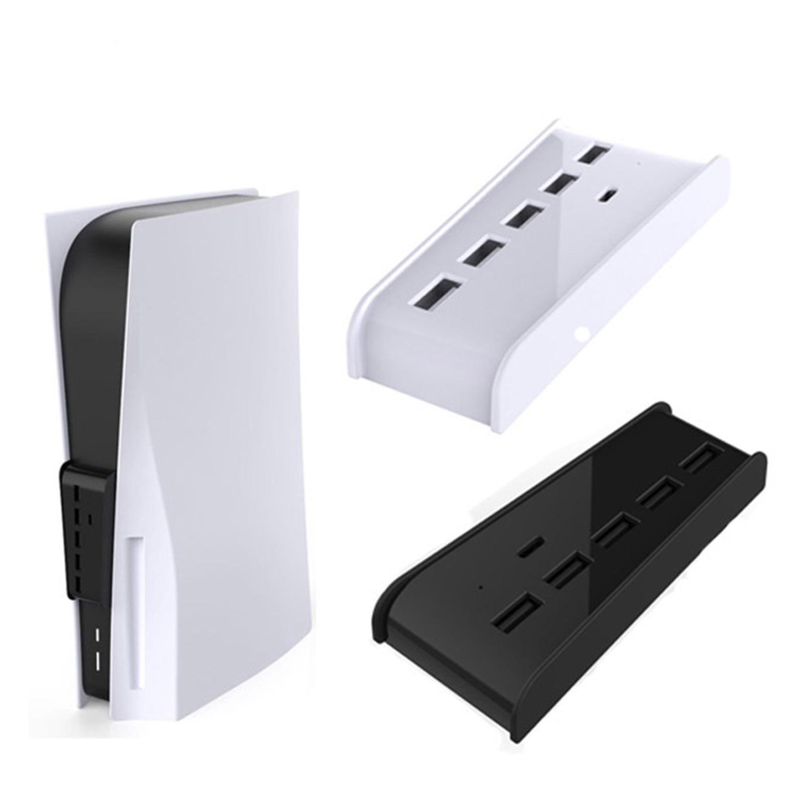 Tachiuwa USB Hub for PS5 Game Console High-Speed USB 2.0 Expansion Hub Charger