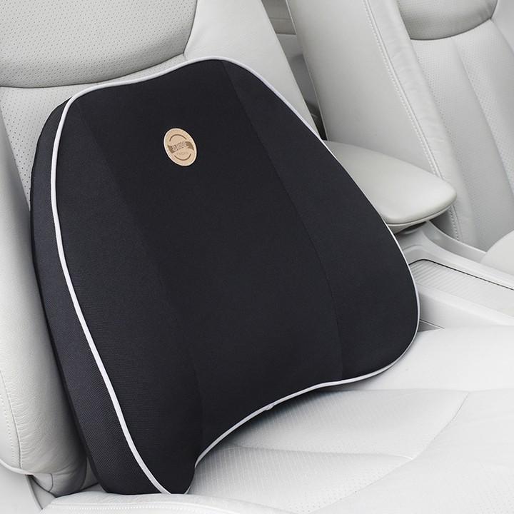 Gối tựa lưng ô tô chất liệu cao su non hoạt tính 100% cao cấp DC-TL01