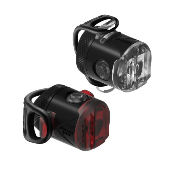 Bộ Đèn Trước Sau Xe Đạp Lezyne Femto Usb Drive Set