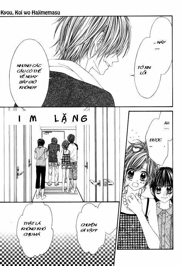 kyou, koi wo hajimemasu - mộng mơ đầu đời chapter 9 27