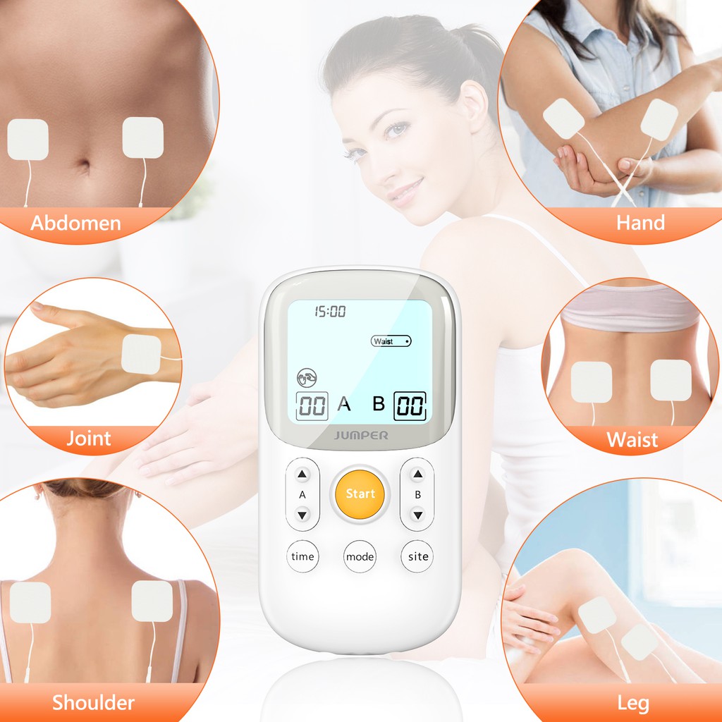 Máy massage vật lý trị liệu Jumper bằng liệu pháp TENS JPD-ES200 (kích thích thần kinh và cơ bằng xung điện qua da)