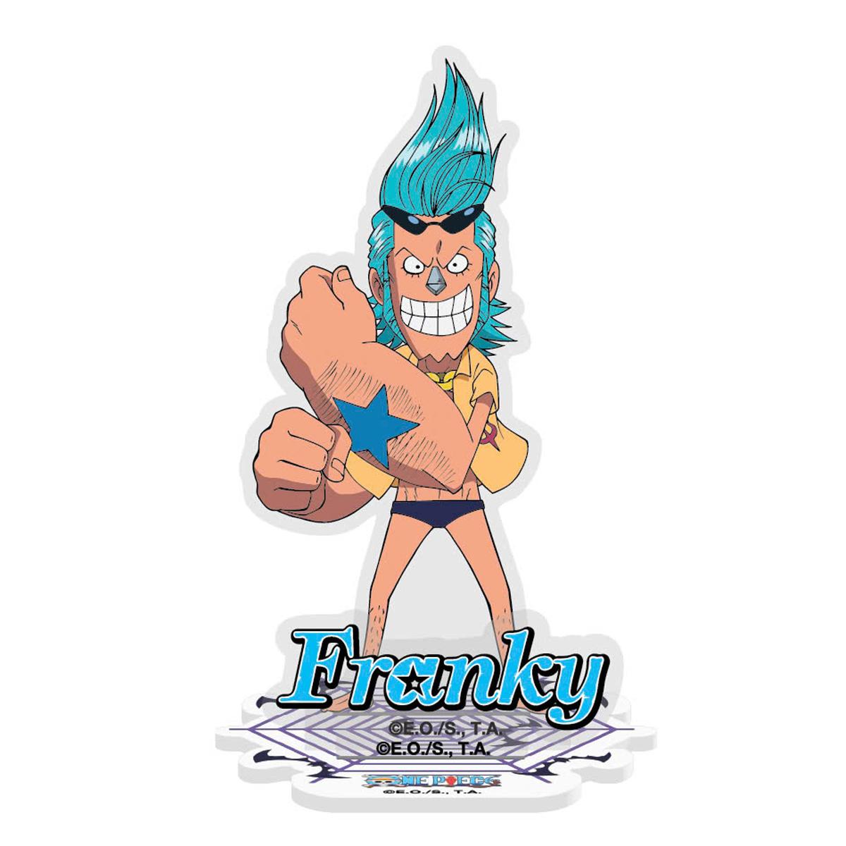 Đồ Chơi Mô Hình Acrylic Chibi One Piece - Franky