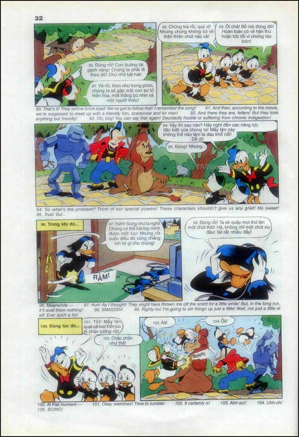 donald và bạn hữu chapter 75 34