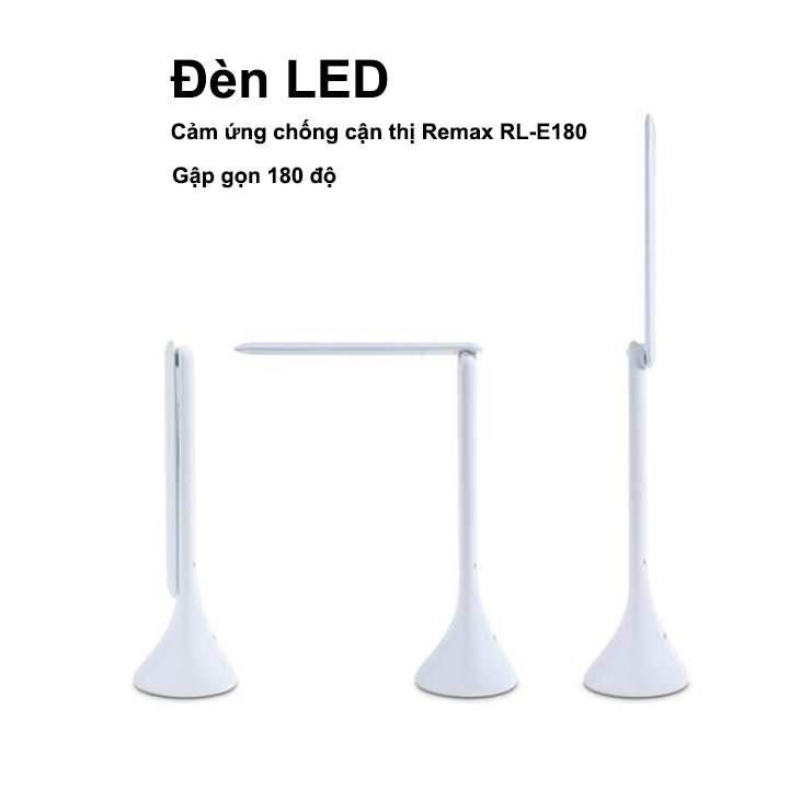 Đèn led để bàn Remax RT-E180 bảo vệ mắt - Hàng nhập khẩu