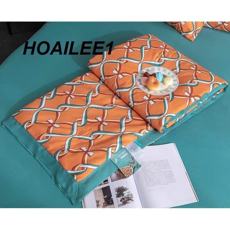 Chăn Hè Cotton Lụa Thái Hàng Nhập Khẩu Cao Cấp Cực Mềm Mịn - Mát Nhẹ Kích Thước Chăn 2mx2m3