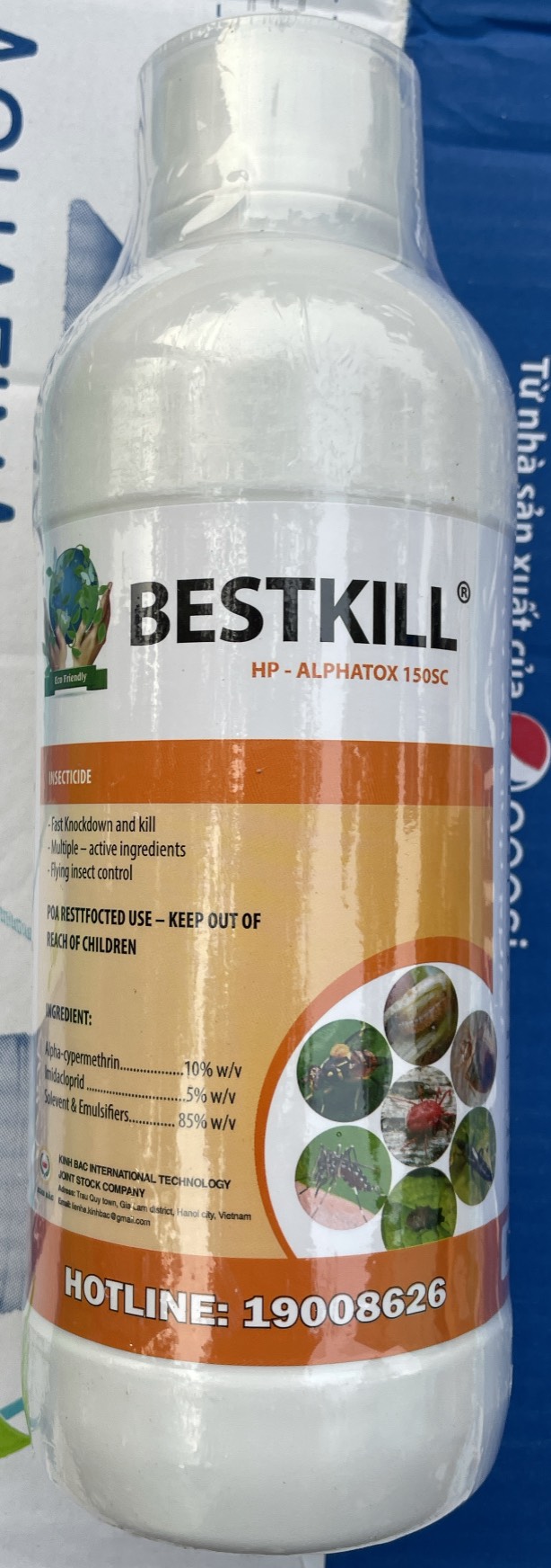 CHế phẩm côn trùng BestKill Kinh Bắc lọ 1 lít