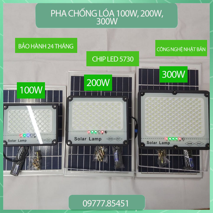 Đèn Năng Lượng Chống Lóa 300W - 09777. 85451