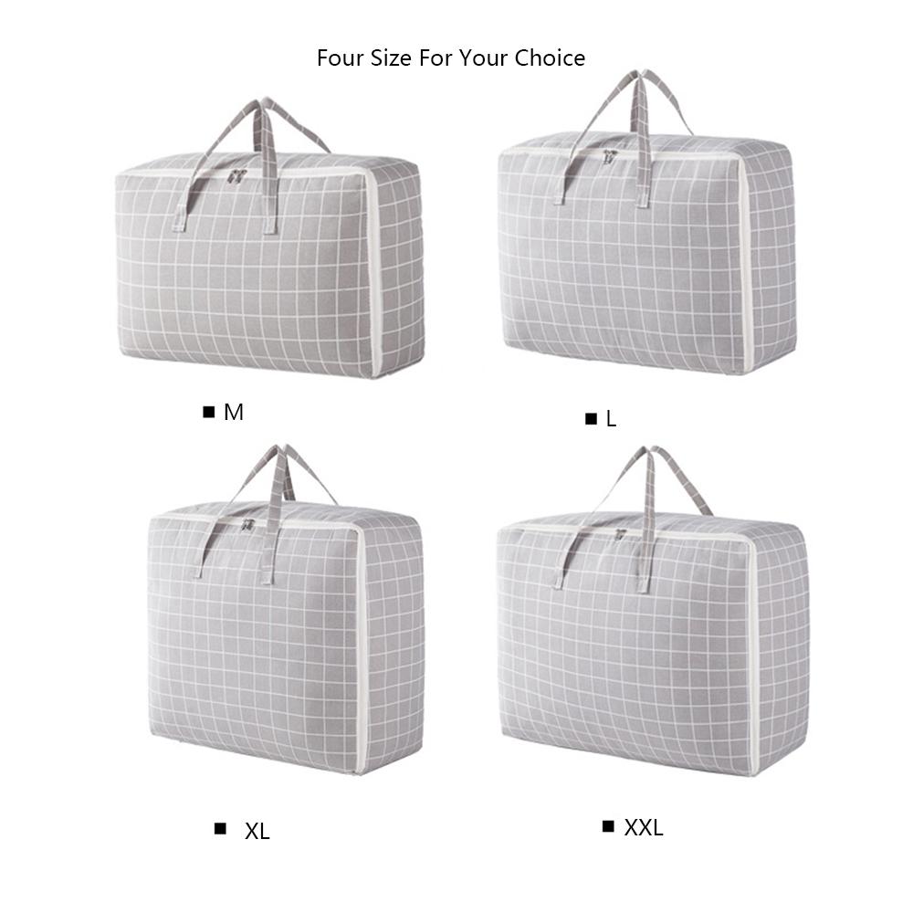 Túi đựng quần áo, chăn gối giúp bảo vệ đồ vật và tiết kiệm không gian gia đình