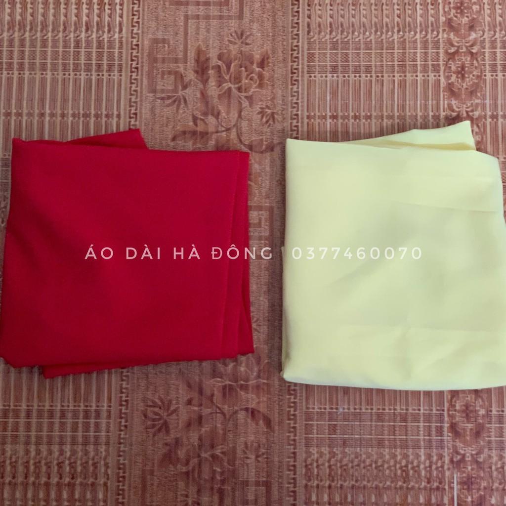 Quần áo dài đủ màu vải đẹp