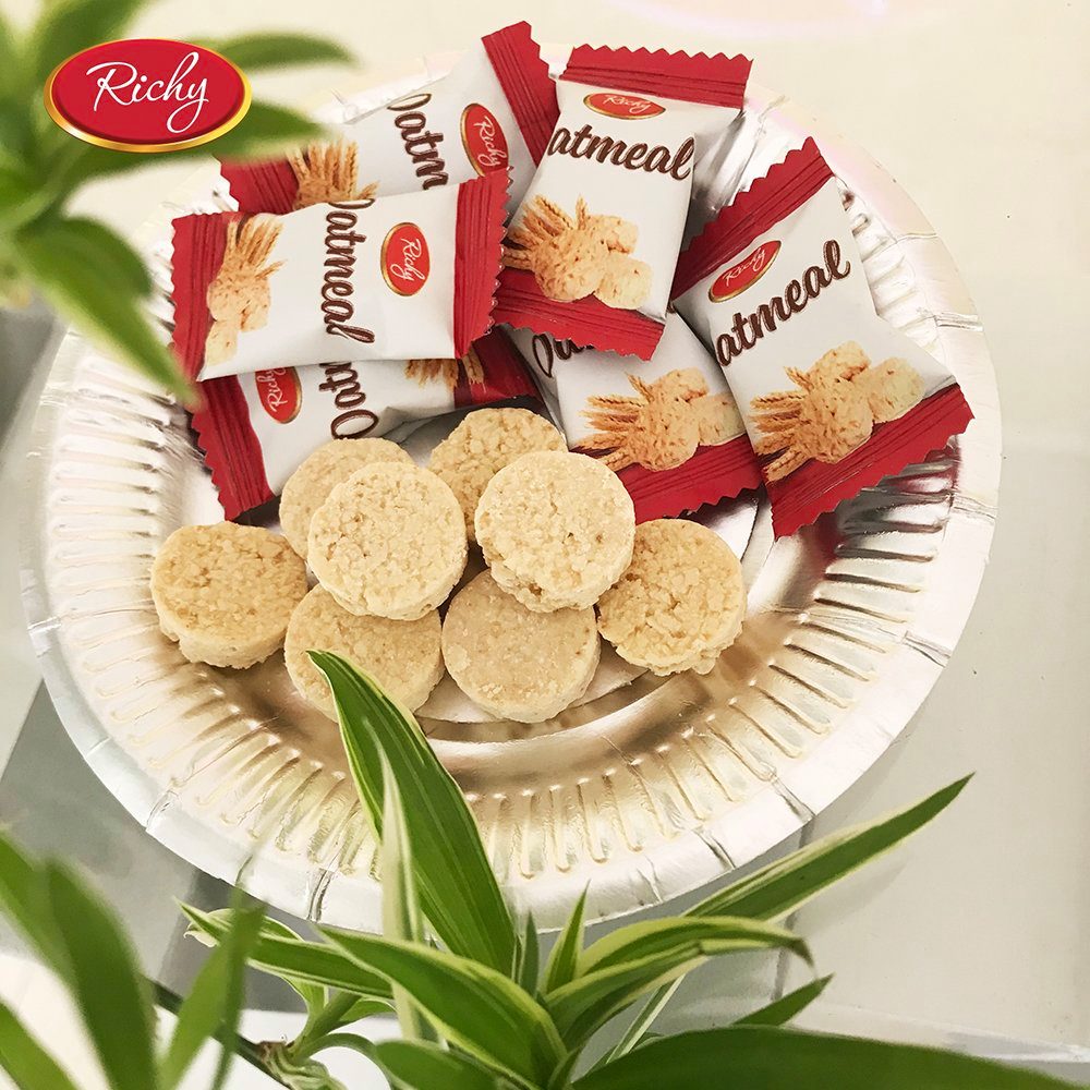 Set 2 Túi Bánh Yến Mạch Sữa Oatmeal Richy Thơm Ngậy