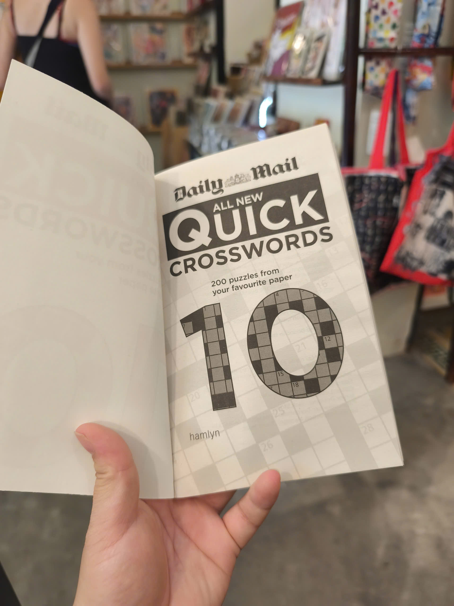 Sách - All New Quick Crosswords 10 | Games / Ngoại văn Nhập khẩu UK / Trò chơi ô chữ giải trí