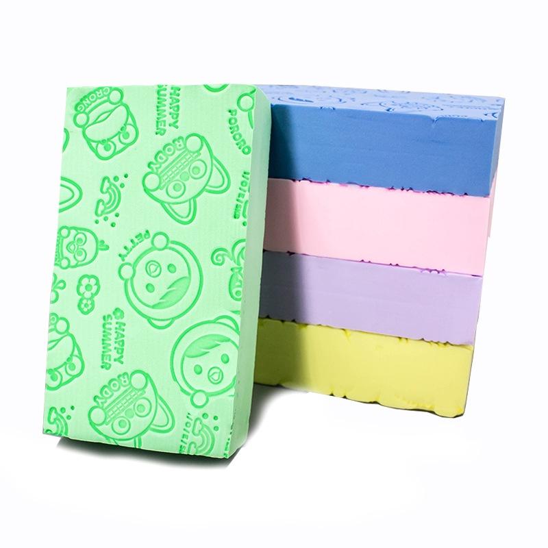 Soft Body Scrubber Bath Shower Exfoliating Scrub Sponge Body Scrub Skin Cleaner Pad SPA Brush Bathing Tools Bathroom Accessories 1Pcs
