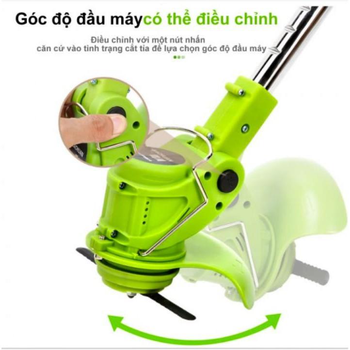 Máy cắt cỏ cầm tay dùng pin lithium gọn nhẹ và tiện lợi