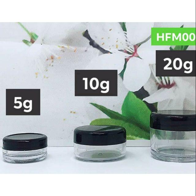 (ComBo 10 Hủ ) chiết mỹ phẩm 5g 10g 20g