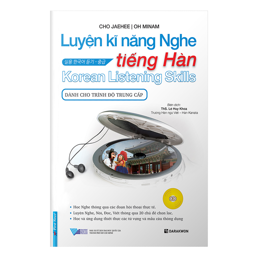 Luyện Kĩ Năng Nghe Tiếng Hàn (Dành Cho Trình Độ Trung Cấp)