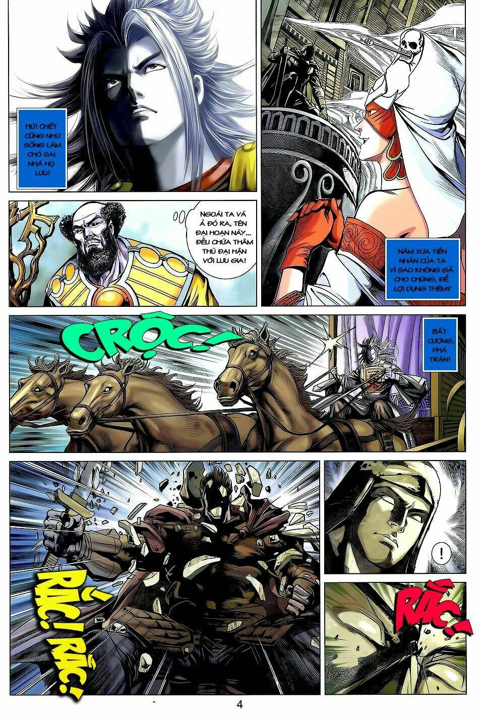 thiên tử truyền kỳ 7 - tam quốc kiêu hoàng chapter 3 4