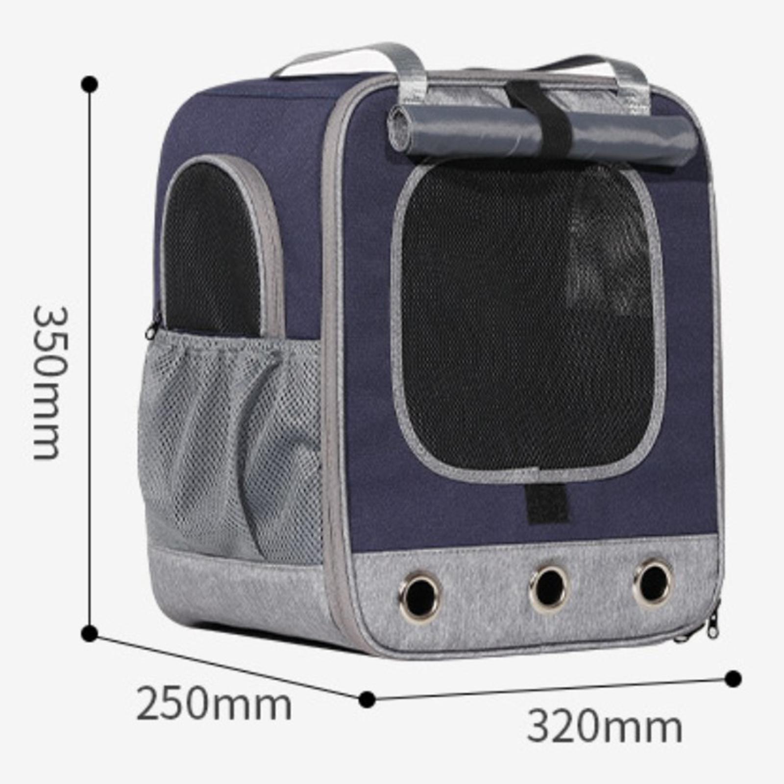 Comfortable Pet  Carrier Backpack Breathable for  Outdoor Use