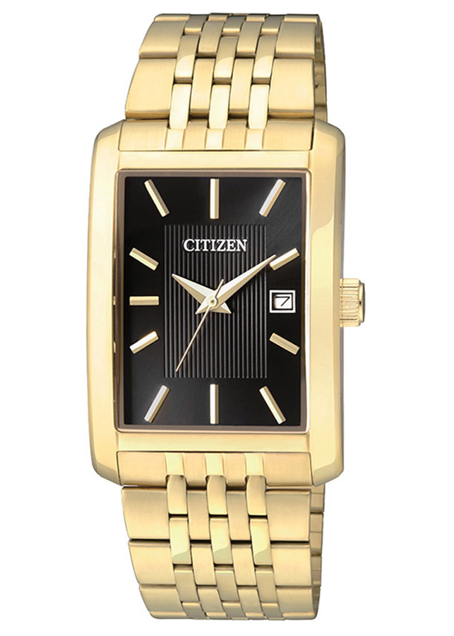 Đồng Hồ Nam Citizen Dây Thép Không Gỉ BH1673-50E - Mặt Đen