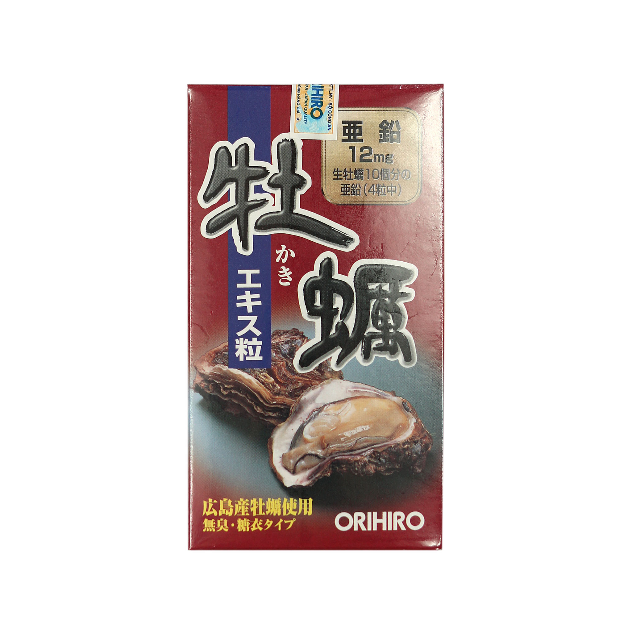 Thực Phẩm Chức Năng Viên uống tăng cường sinh lý nam Hàu Tươi Orihiro Nhật Bản ( Orihiro New oyster extract tablet)