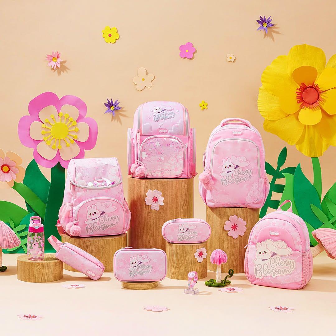 Hộp Bút Đa Năng Cherry Bunny - Cleverhippo PC0213/PINK