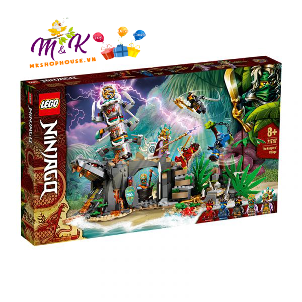 LEGO NINJAGO 71747 Ngôi Làng Rừng Xanh (632 chi tiết)