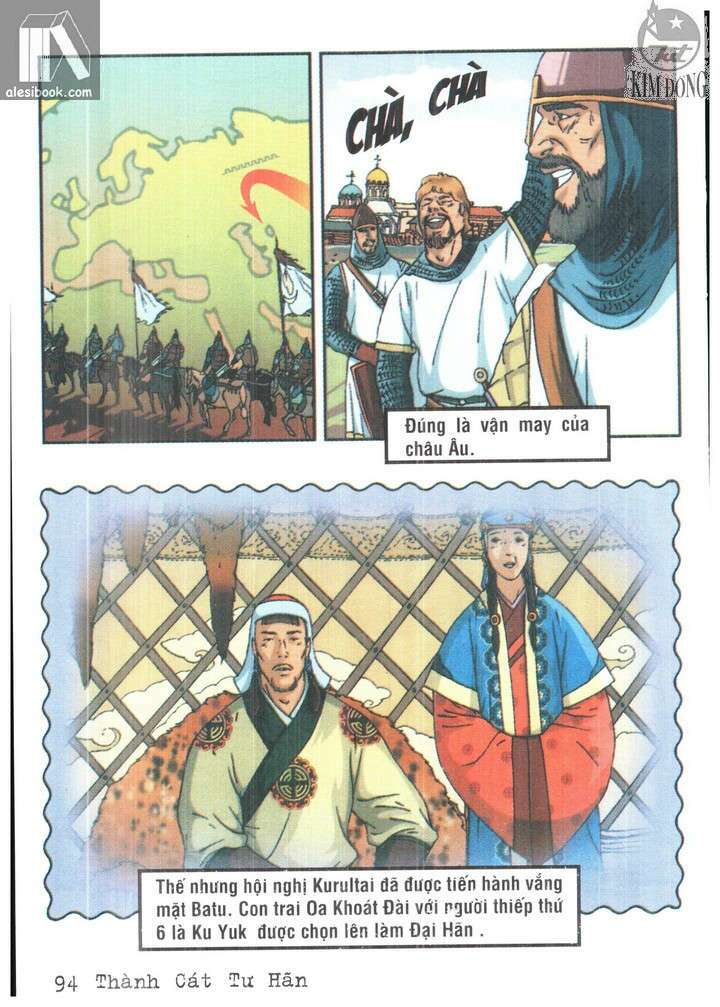 thành cát tư hãn chapter 85 12