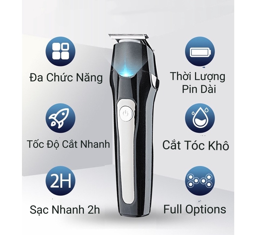 Tông đơ cắt tóc đa năng 5 trong 1 HC-1008