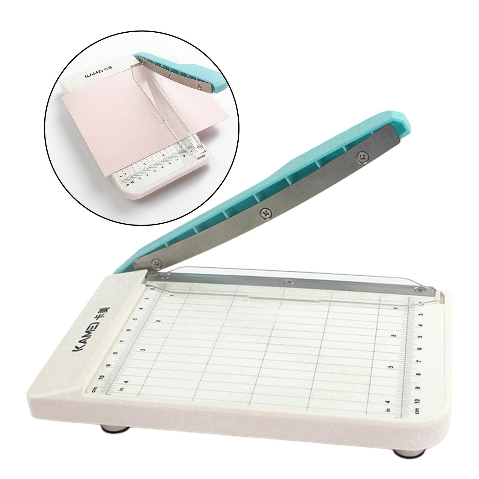 Portable 6'' Paper Trimmer Guillotine Photo Cutter for Label Coupon Laminated Paper Home Office