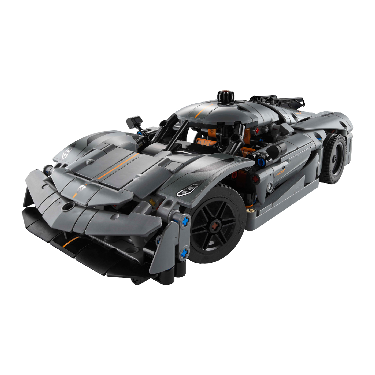 Đồ Chơi Lắp Ráp Xe Thể Thao Koenigsegg Jesko Absolut Màu Xám Lego Technic 42173 (801 Chi Tiết)