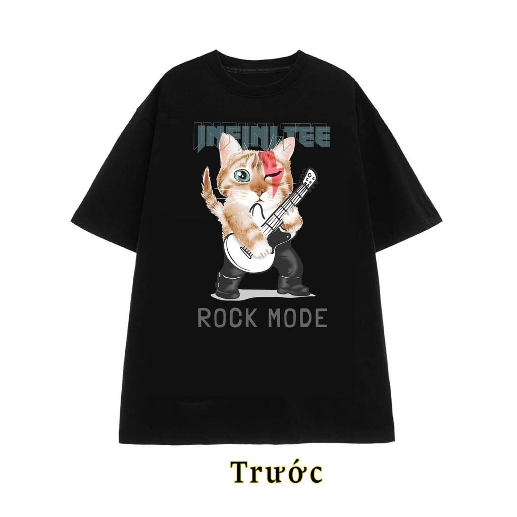 Áo thun in hình FNI25, Thun 100% COTTON - form rộng UNISEX. Nữ