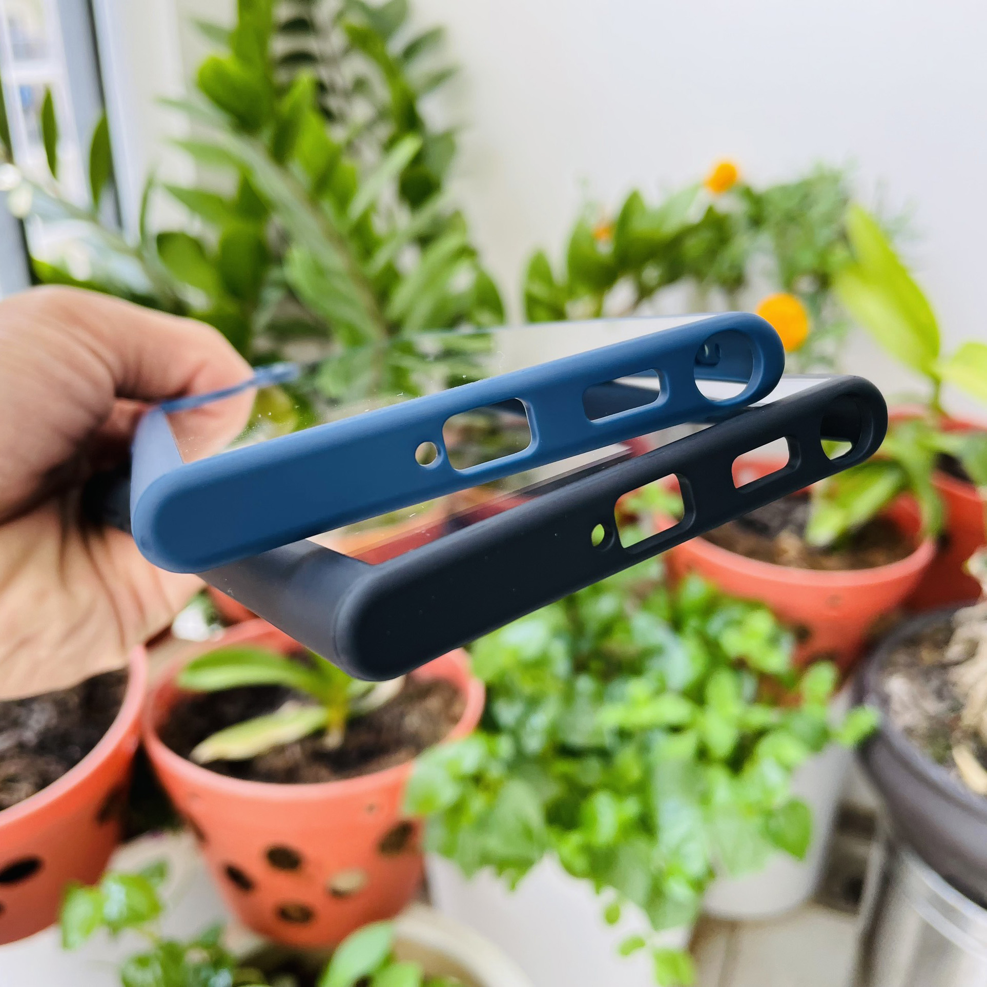 Ốp lưng Likgus trong viền màu dành cho Galaxy S22 Ultra - Hàng chính hãng