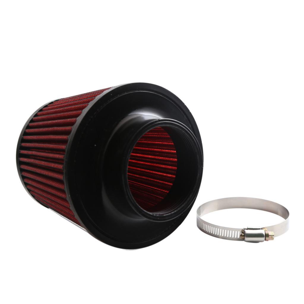 2pcs 76mm 3inch Neck Double Cone High Intake Air Filters for Auto Overhaul