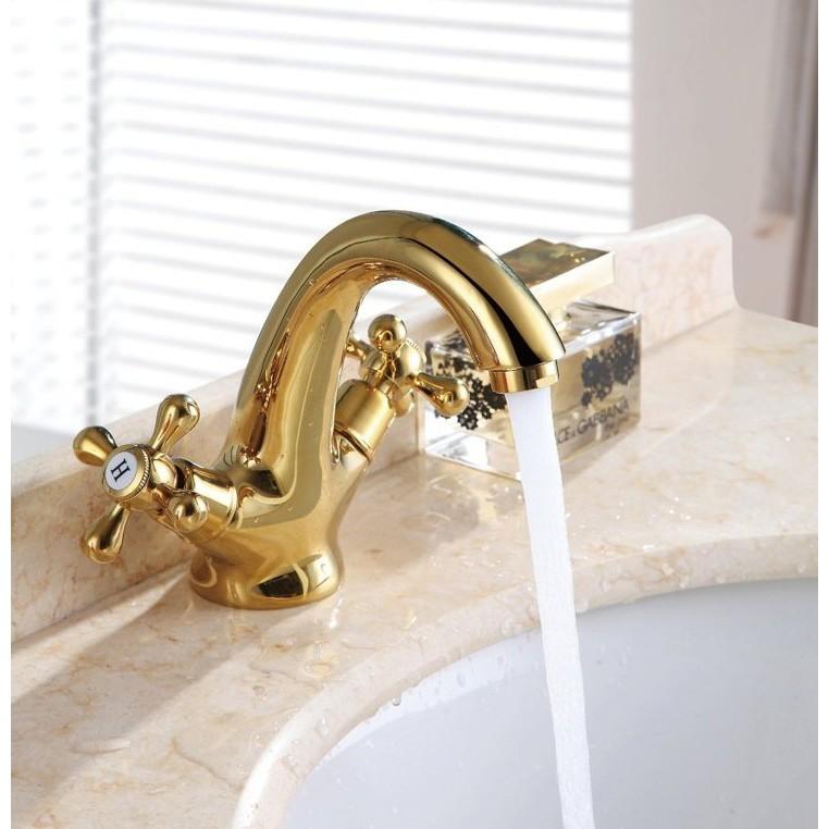 Vòi chậu lavabo bằng đồng cổ điển - YS0702