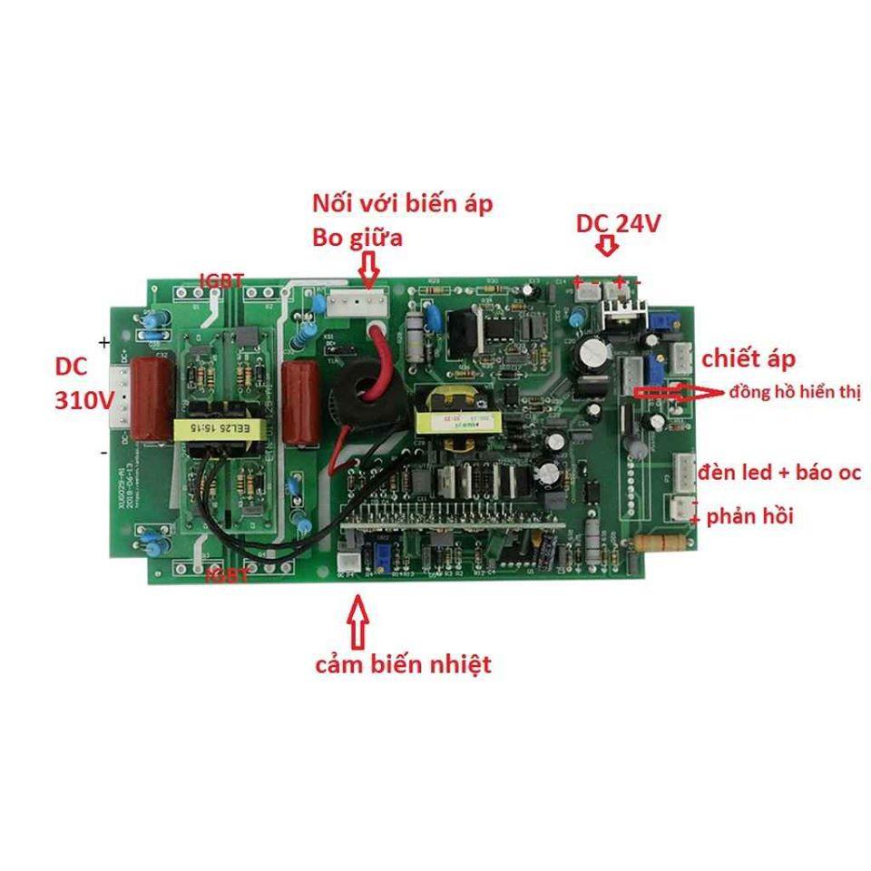 bo trên ig 3 bo không xò dùng cho máy hàn IGBT 3 bo mạch