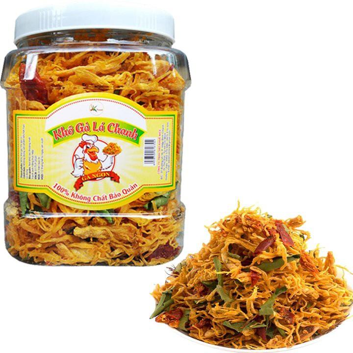 0,5kg Khô gà lá chanh loại đặc biệt