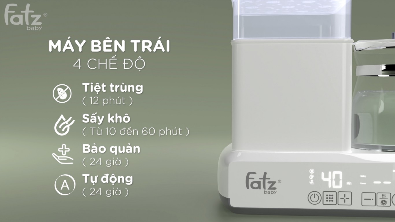 MÁY ĐA NĂNG ĐIỆN TỬ (ALL-IN-ONE) FATZBABY - MULTIMAX 4 - FB9001TN