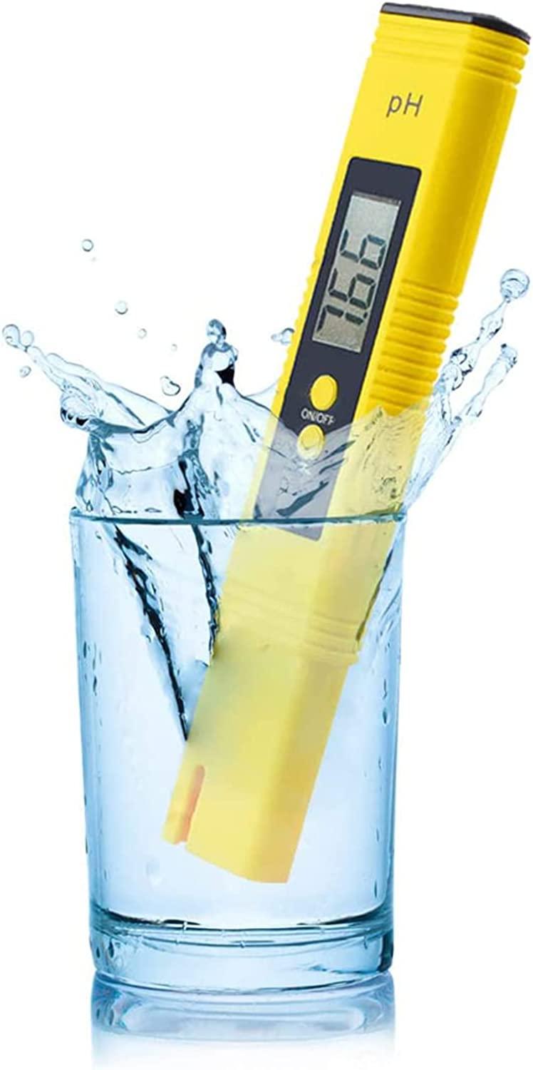Công cụ đo nhiệt độ hàm lượng nước ATCU với mức đo độ Ph của 0-14, người kiểm tra nhiệt độ gia đình, thích hợp cho nước uống, nước hồ bơi và nước thủy cung.