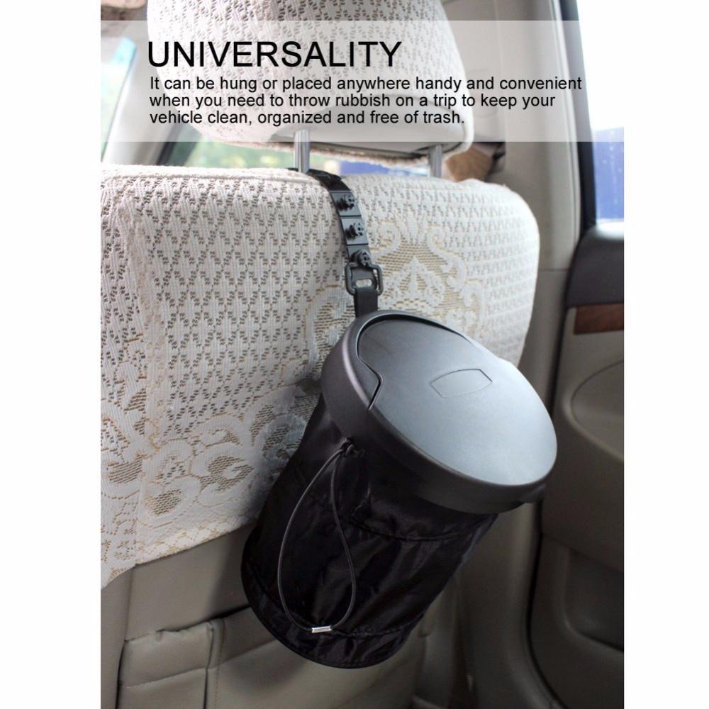 Mini Auto Hộp Đựng Rác Mini Cho Xe Hơi
