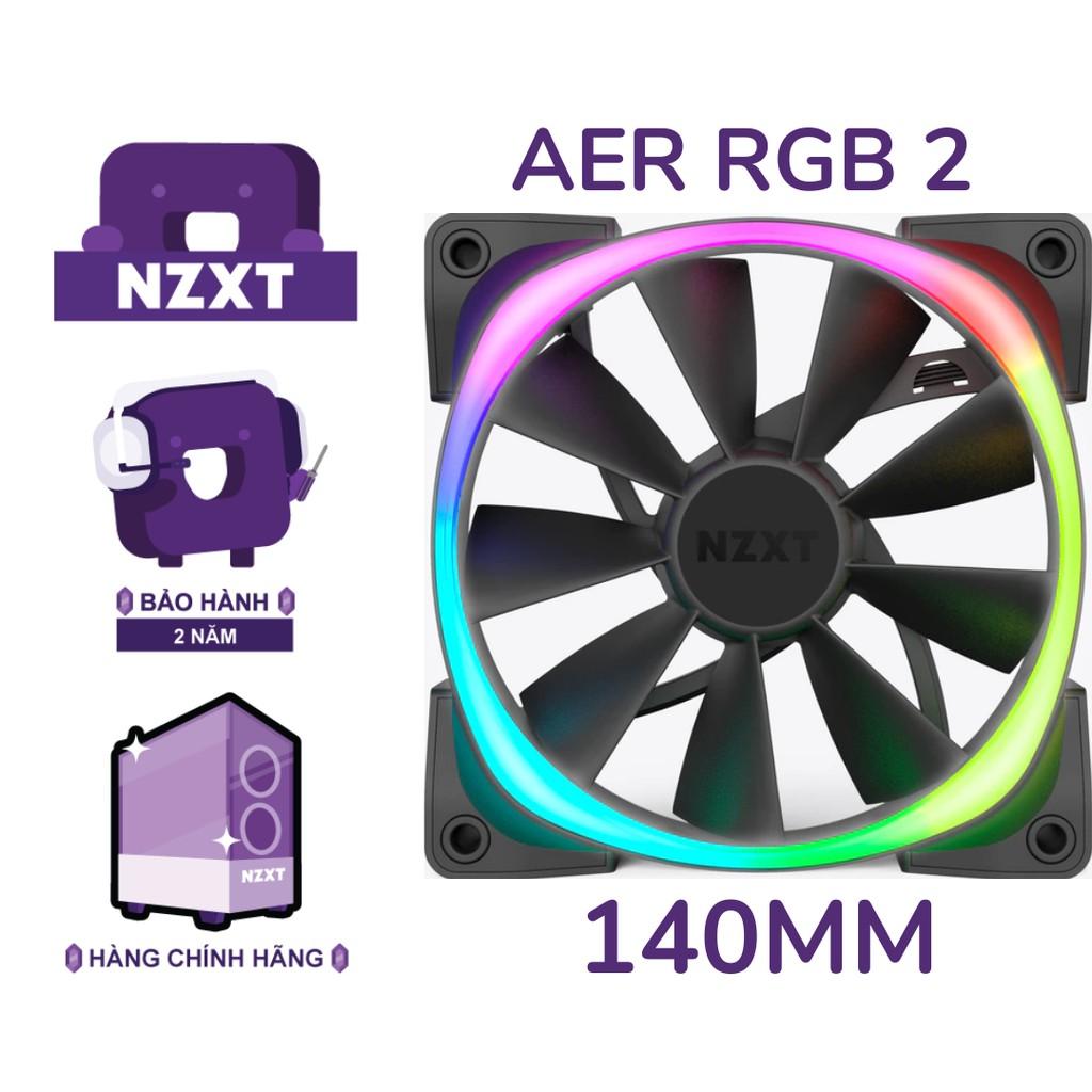 Quạt cho case máy tính NZXT AER RGB 2 - 140mm - Hàng Chính Hãng