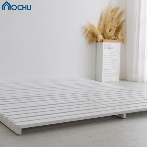 Giường Ngủ Pallet Gỗ Thông OCHU - Nancy Bed - White