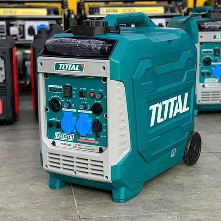 MÁY PHÁT ĐIỆN DÙNG XĂNG BIẾN TẦN 4.0KW 10W TOTAL TP547506E - HÀNG CHÍNH HÃNG