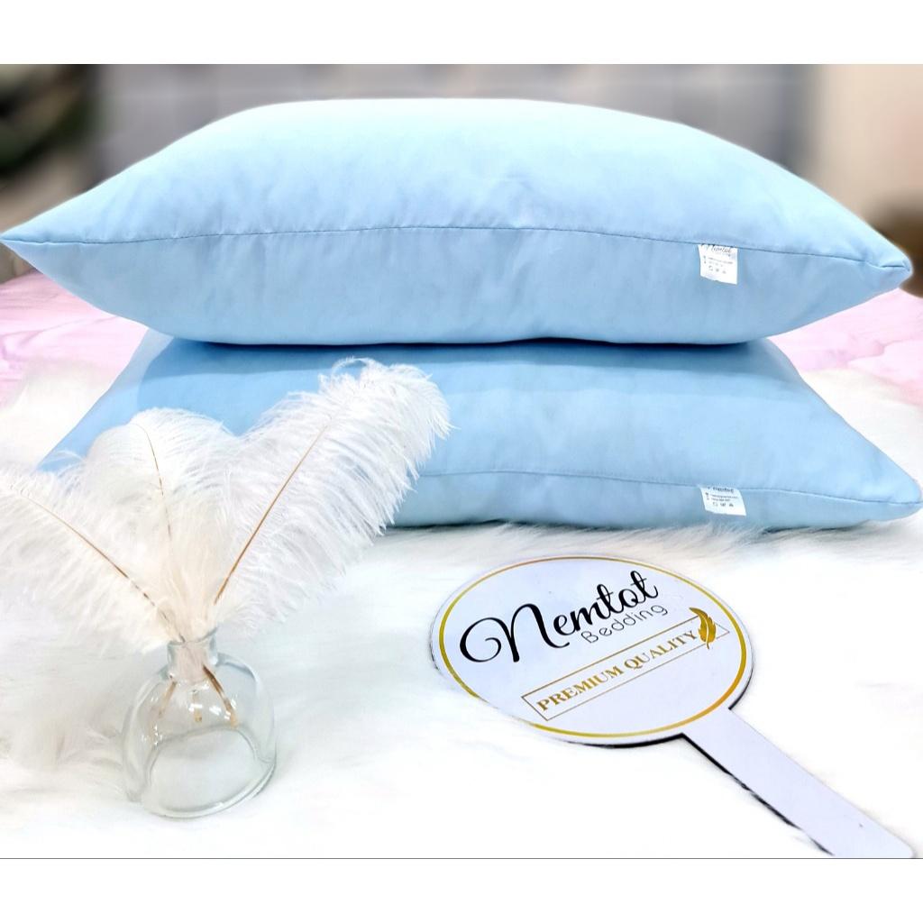 Combo ruột gối nằm + ôm lông vũ khách sạn, ruột gối lông vũ cho người lớn giá giảm 50% - Ruột gối cao cấp