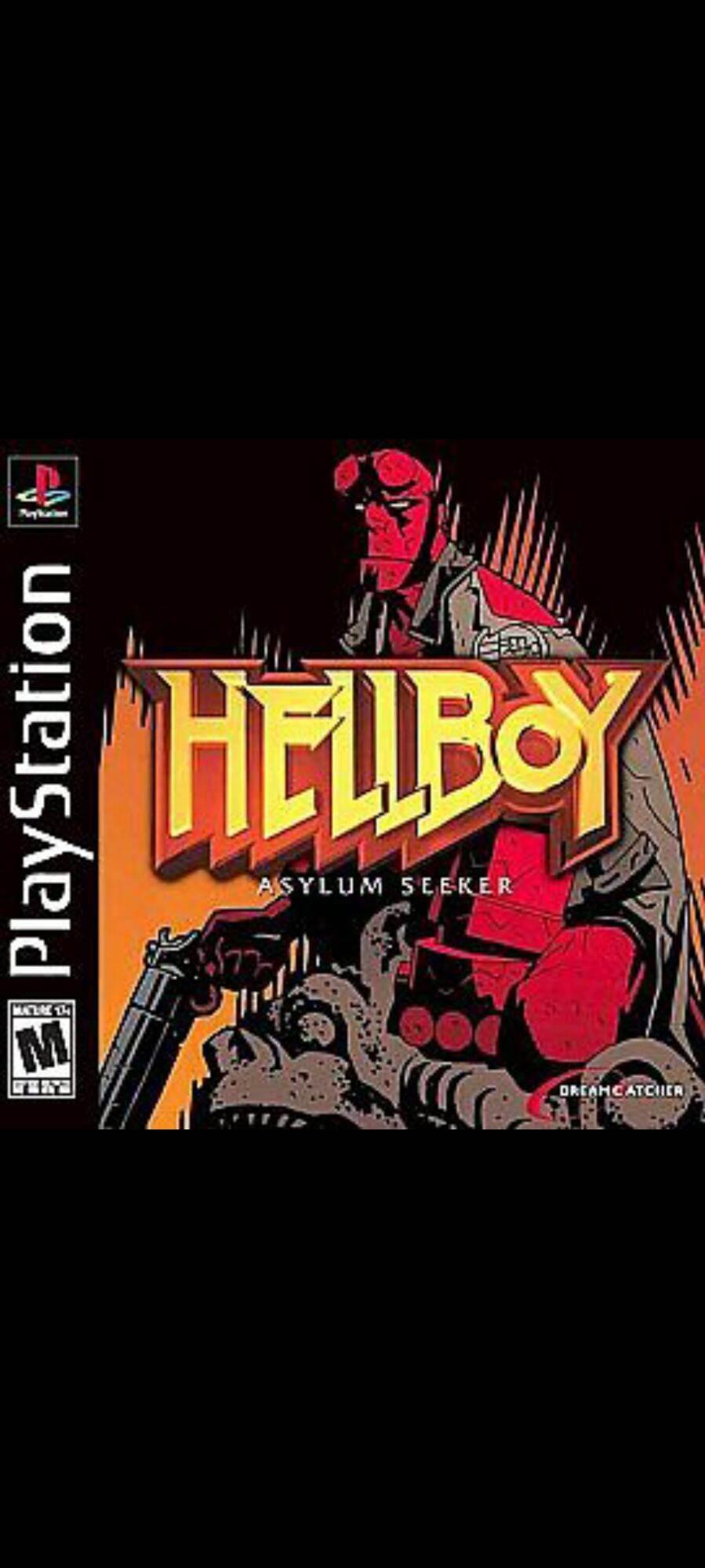 Game ps1 hellboy