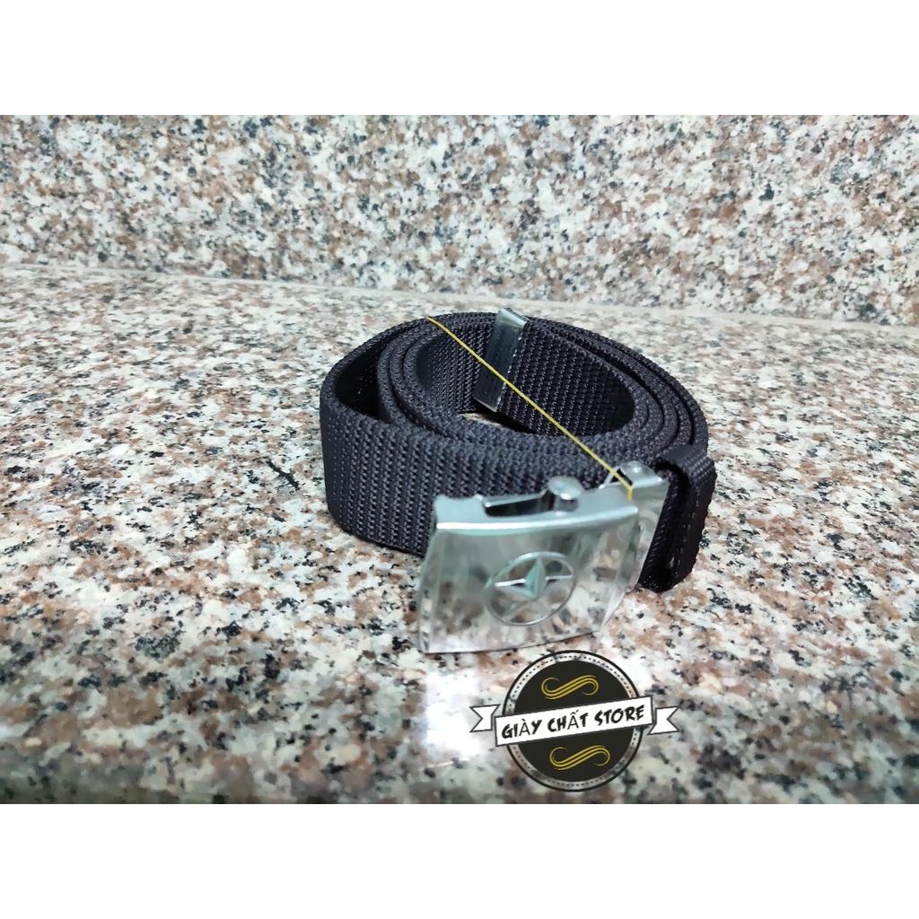 BỘ 2 Dây Lưng Lính Dù Đen