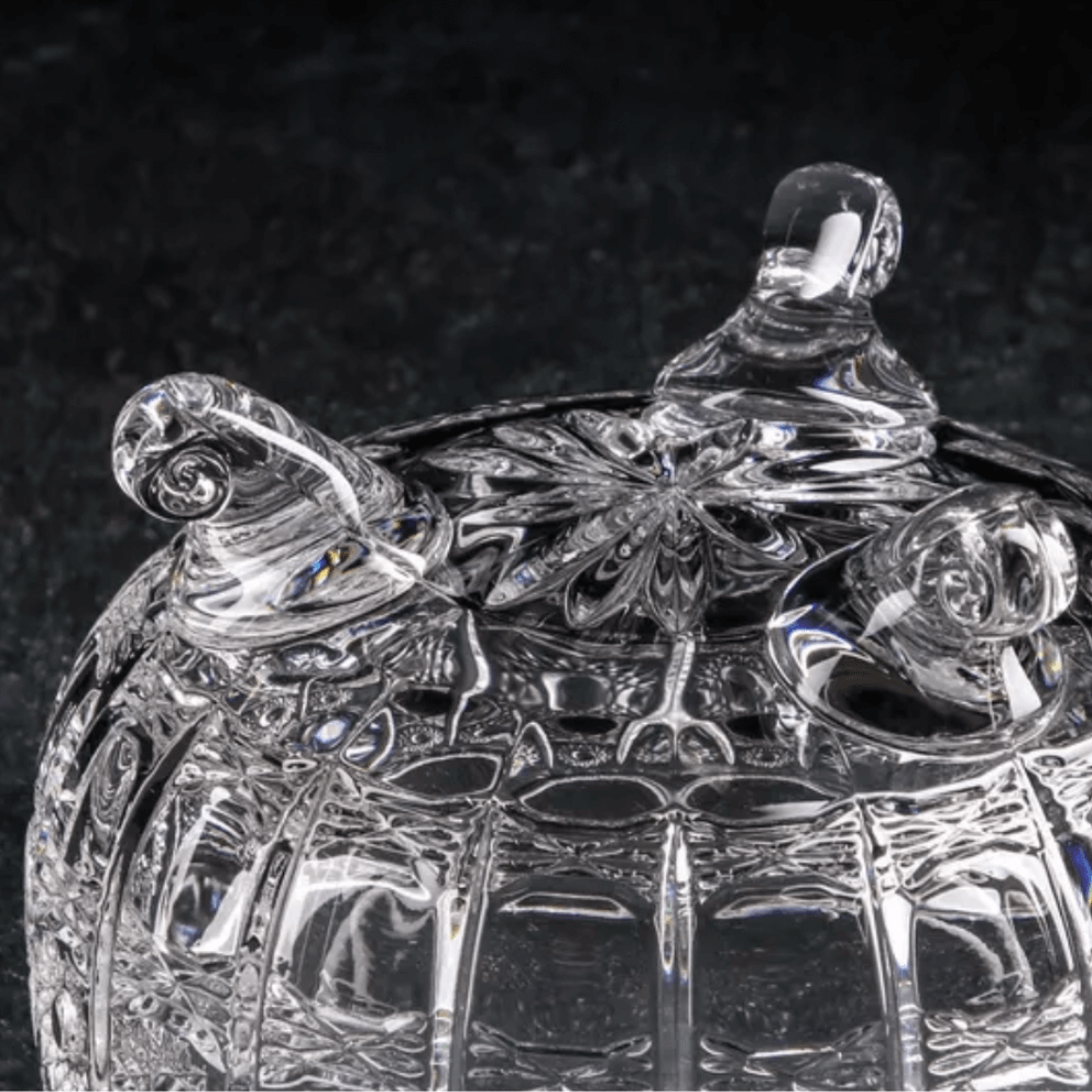 Tô 3 chân M57 12.5cm Crystal Bohemia Hàng chính hãng