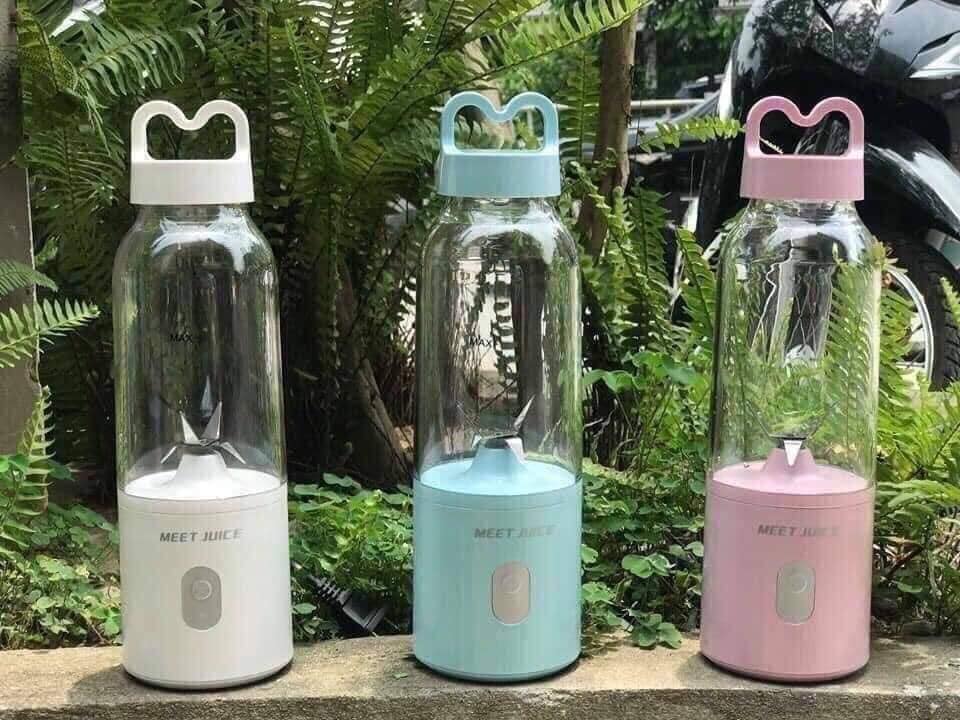 Máy Xay Sinh Tố Cầm Tay, Máy Xay Sinh Tố Mini Đa Năng Meet Juice - Hàng Nhập Khẩu