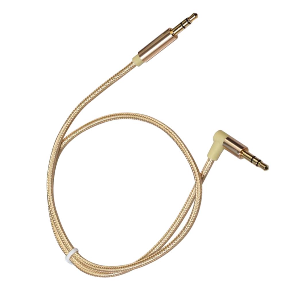 1/8 Inch 3.5mm Jack Male to Male Headphone Earphone Audio Cable Cord