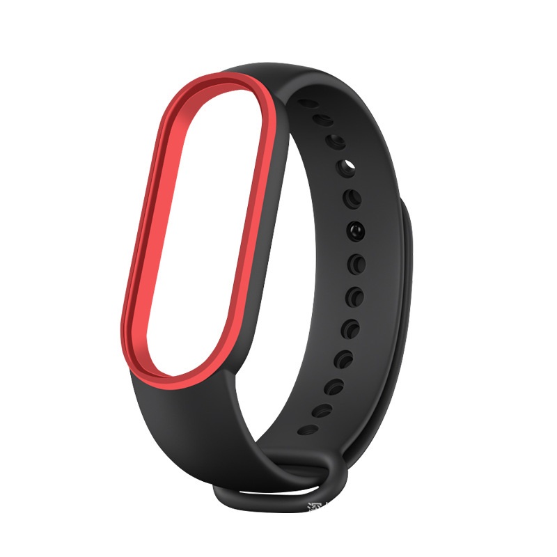 Dây Đeo Thay Thế Cho Vòng Đeo Tay Thông Minh Xiaomi Mi Band 5 / Mi Band 6 Dẻo TPU - 2 màu Phanh Duong - Hàng Nhập Khẩu